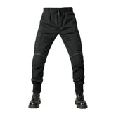 Pantalones vaqueros de motociclista con rodilleras para hombre